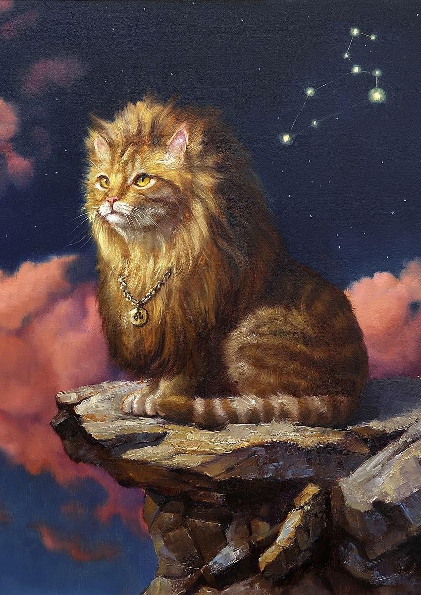 Amazon.com: Leo by Lucia Heffernan Cute Orange Tabby Cat Posing as