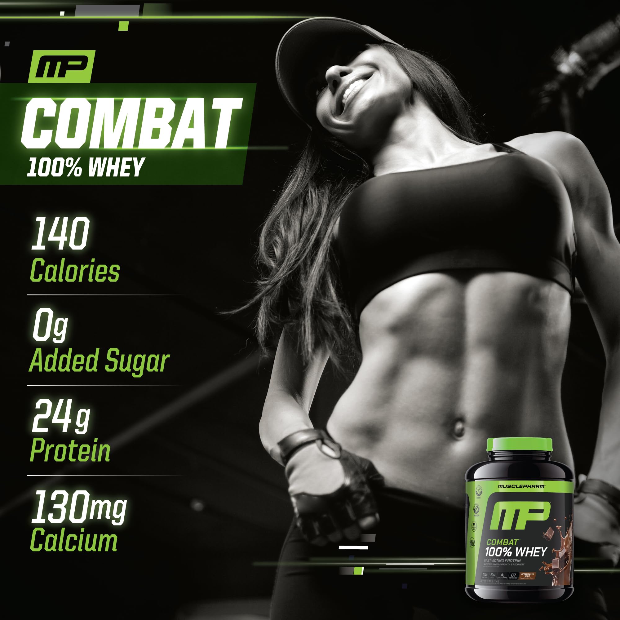 Amazon | Muscle Pharm（マッスル ファーム）コンバット ホエイ 