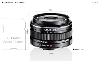 OLYMPUS M ZUIKO DIGITAL 17mm (良品） Amazon.com : OM SYSTEM OLYMPUS M.Zuiko Digital 17mm F1.8