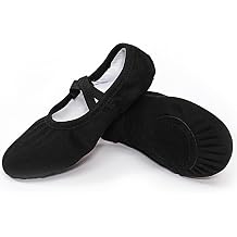 Canvas Ballet Dance Shoes for Girls Womens Ballet Shoes