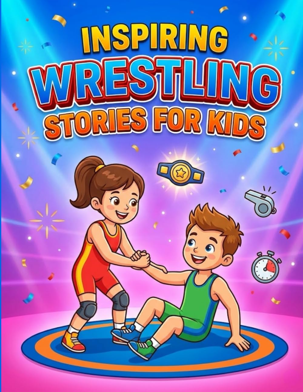Inspiring Wrestling Stories for Kids: Real-Life Lessons of Courage, Teamwork, and Perseverance from the World of Young Wrestlers