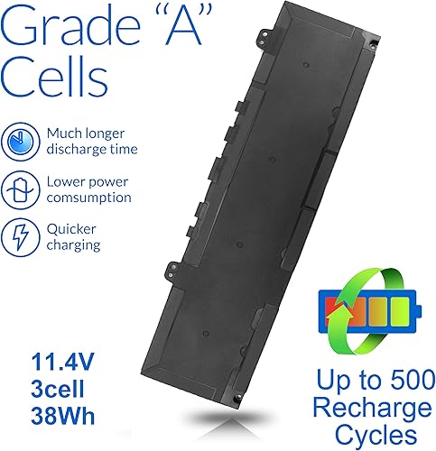Miniatura 4 de Batería F62G0 de 38 Wh para Dell Inspiron 13 7000 7373 7386 7370 39DY5 2 en 1 7380 5370 P83G P83G001 P91G P87G P91G001 P83G0020022 P87G 001 Vostro