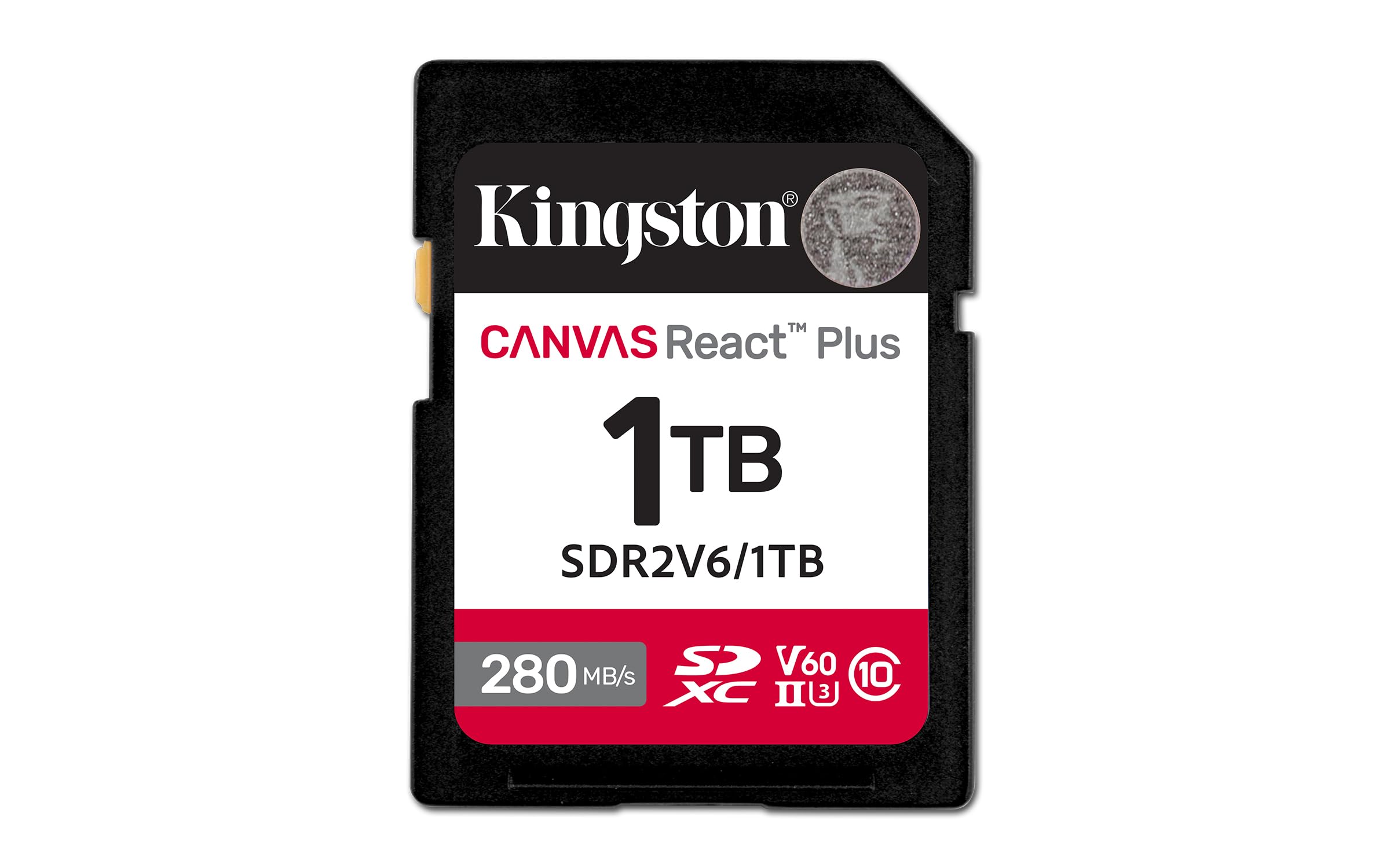 Kingston Canvas React Plus V60 1TB SD Card | SDXC UHS-II | 280R/150W U3 V60 | Full HD/4K | SDR2V6/1TB-image-22