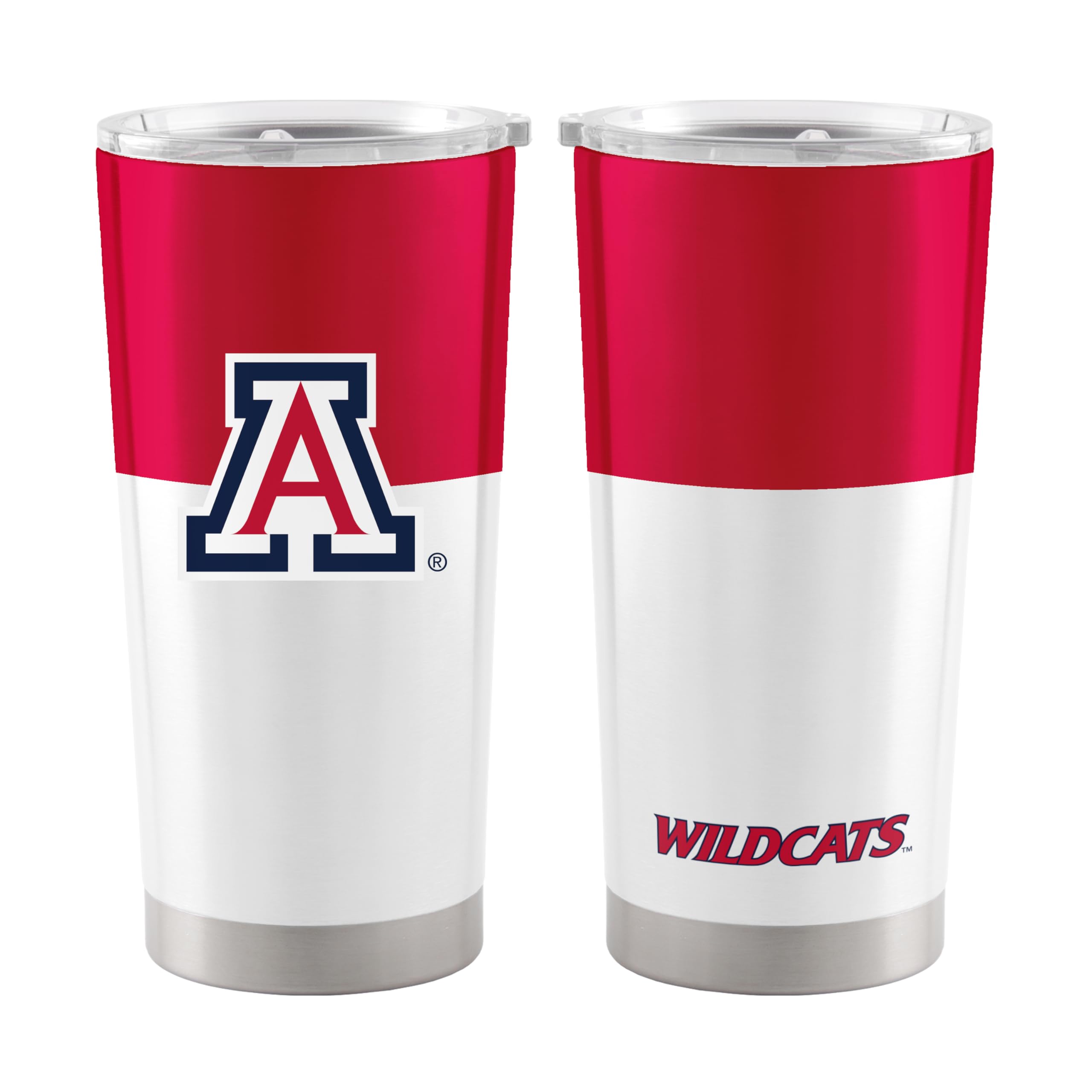 Logo Brands 20 oz Powder Coat Tumbler- Insulated Tumbler with Lid for Water, Iced Tea or Coffee, Smoothie and More