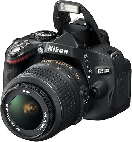 Nikon D5100 16.2MP Digital SLR Camera & 18-55mm VR Lens (Renewed) - Image 7