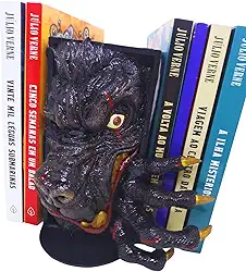 Aparador de Livros Booknook Lobisomem Terror