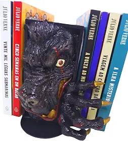 3D Presentes Criativos Aparador de Livros Booknook Lobisomem Terror