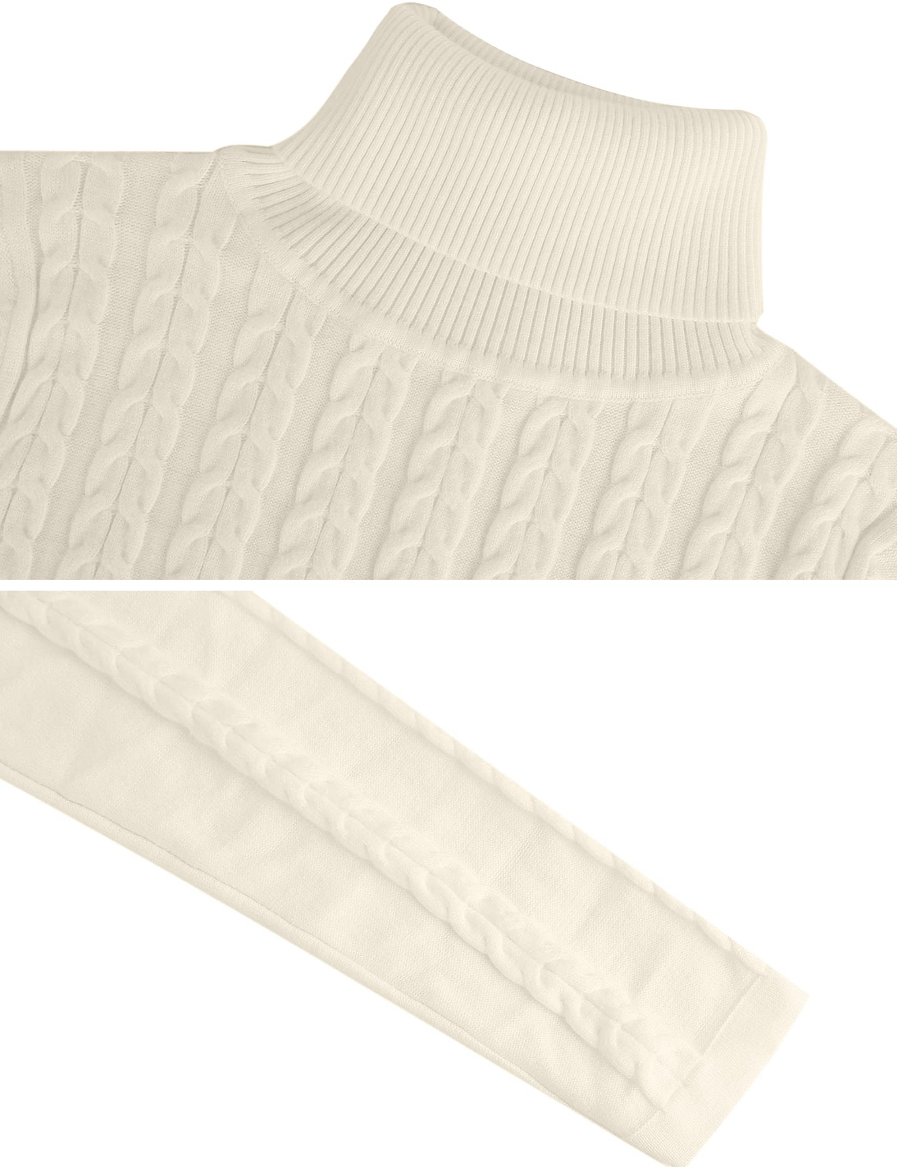 Gyabnw Vestito Casual Donna Invernale in Maglione Abito Vita Alta Elegante in Girocollo di Orlo Svasato Abito Linea A in Maglia al Ginocchio Caldo di Moda Treccia Ritorta