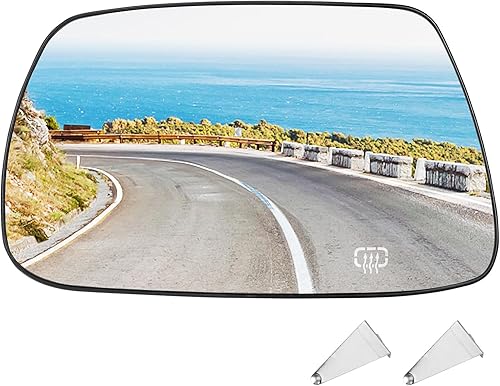 Espejo calefactable para el lado izquierdo del conductor para Jeep Grand Cherokee 2005 2006 2007 2008 2009 2010 repuesto para 5142875AA