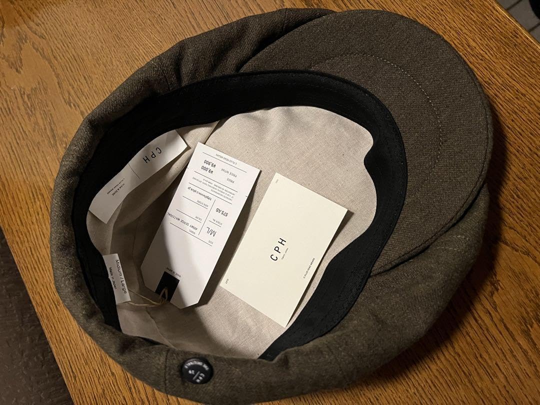帽子 CPH 575AS ARMY SERGE CASQUETTE CPH 575AS ARMY SERGE CASQUETTE/OLIVE