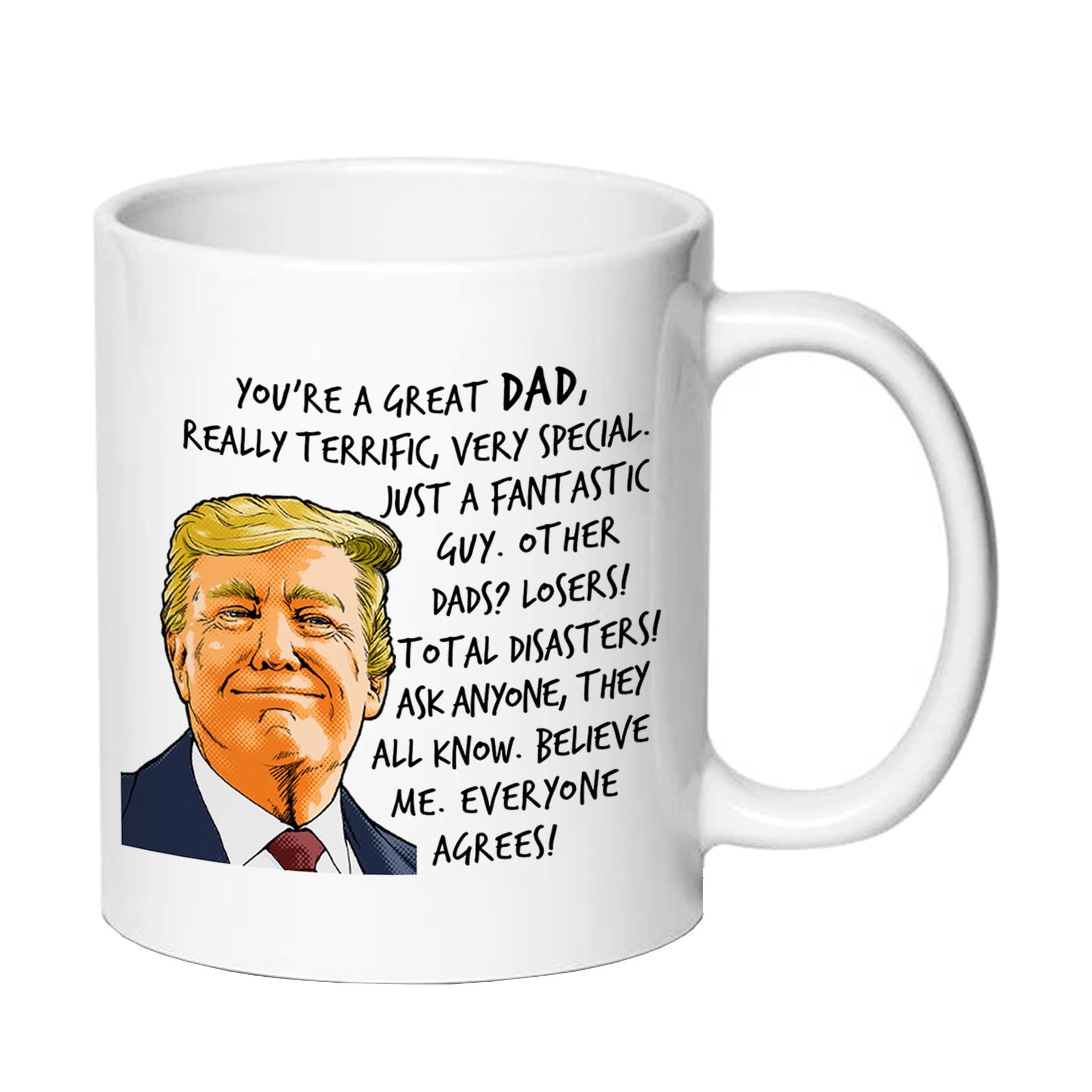 Dad Coffee Mug, Dads Gifts from Daughter Son, You Are A Great Dad Coffee Mug, Fathers Day Birthday Gifts for Men Daddy Husband (dad gift)