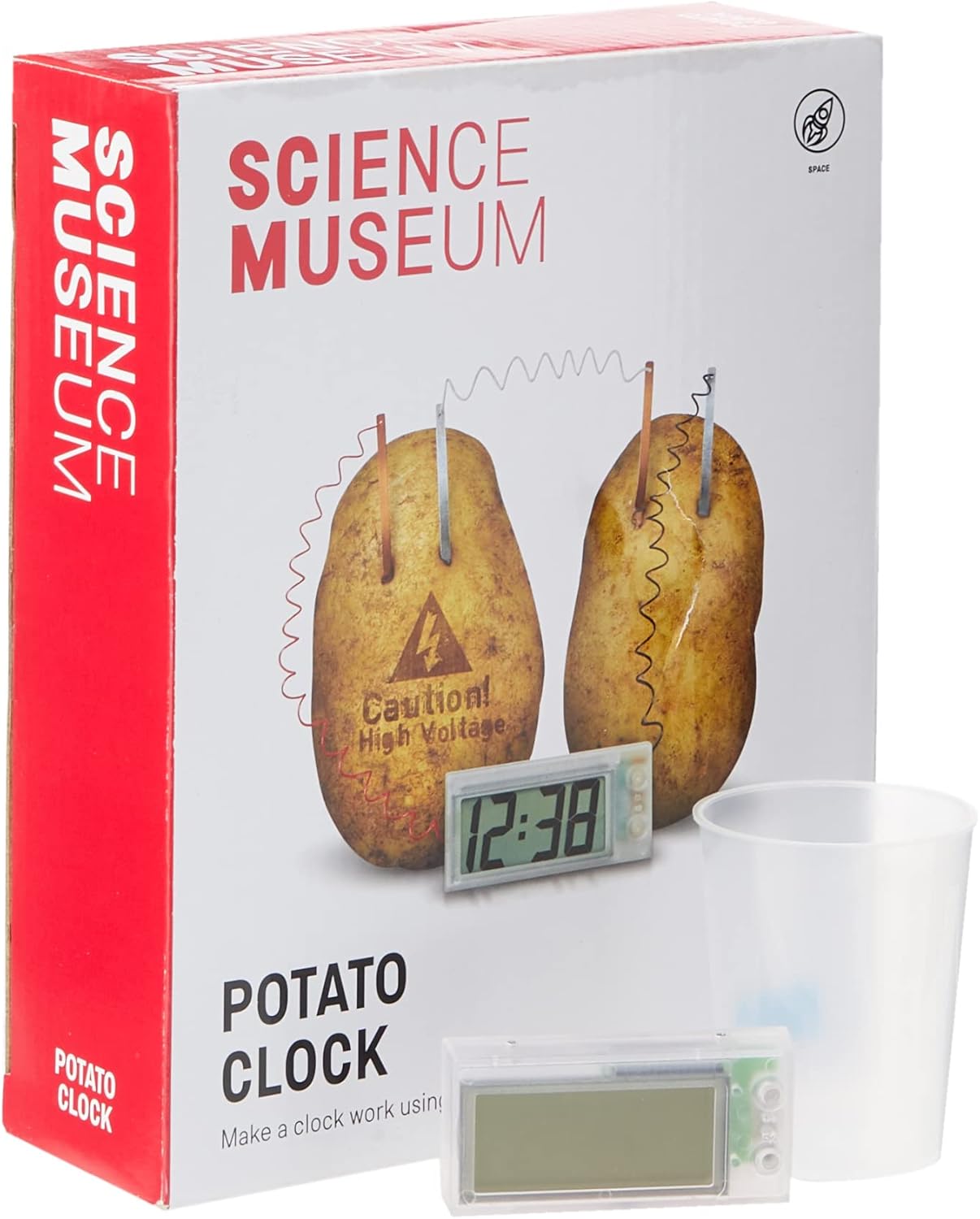 Science Musuem Museum Potato Clock Science Kit, Assorted Colours, One