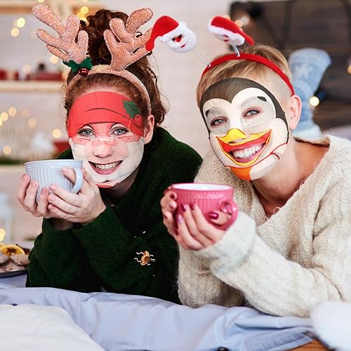 Miniatura 5 de 36 unidades de rellenos de calcetines de Navidad, máscaras faciales para el cuidado de la piel, spa, máscaras faciales de fragancia, regalos de