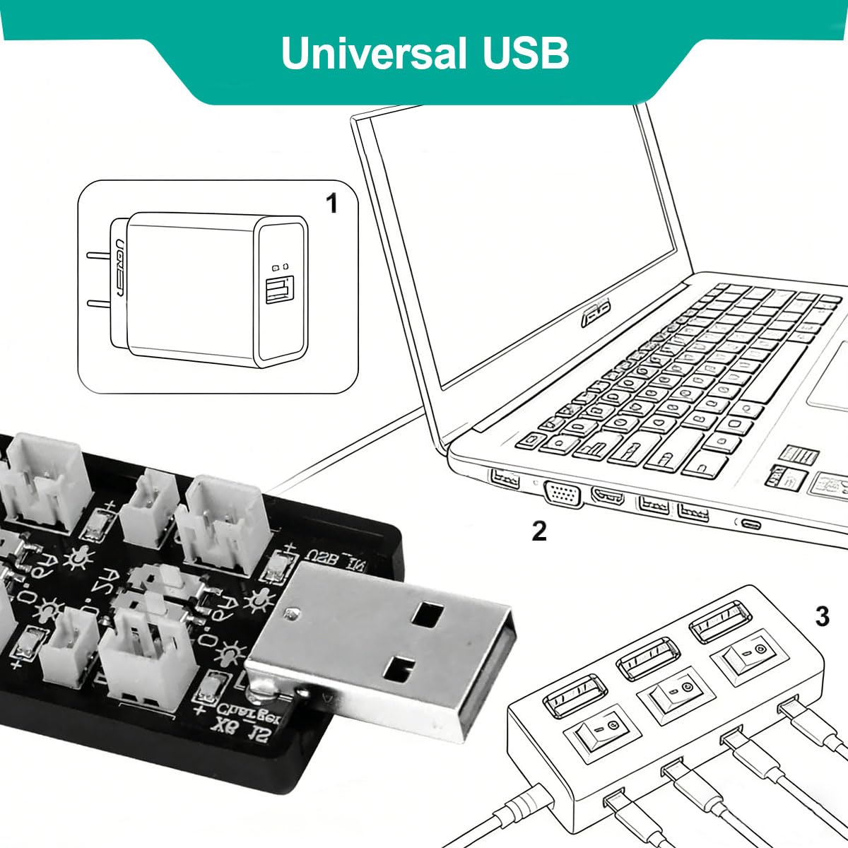 1S LiPo ładowarka USB 3,7 V/4,20 V 6-kanałowa 1S-LiHV ładowarka 6 w 1-Micro-JST-1,25-JST-PH-2,0-mCX-mCPX z przedłużaczem USB do Tiny Whoop Blade Inductrix