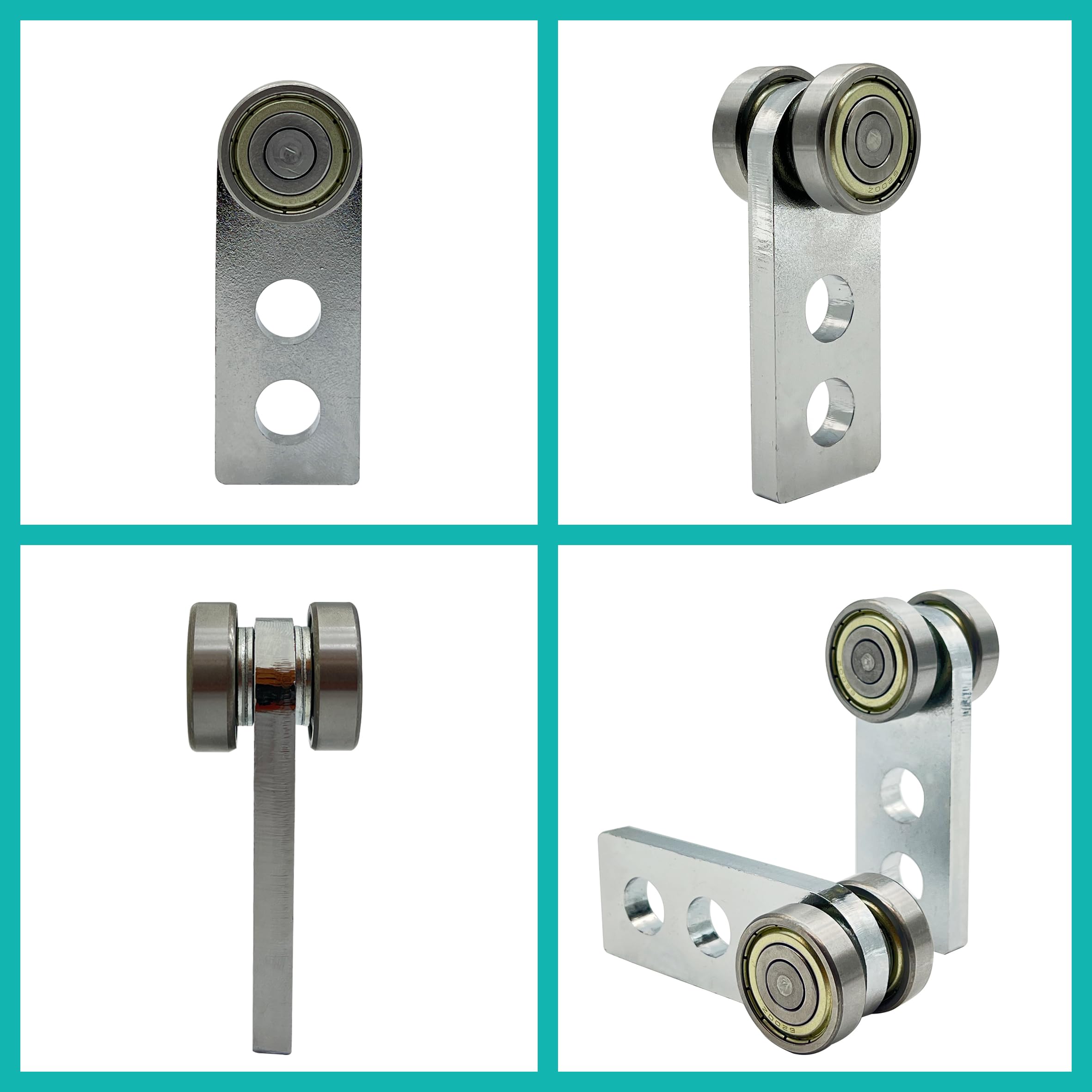 2 Wheel Trolley Assembly Rollers (6 PCS) — Amazon image 3