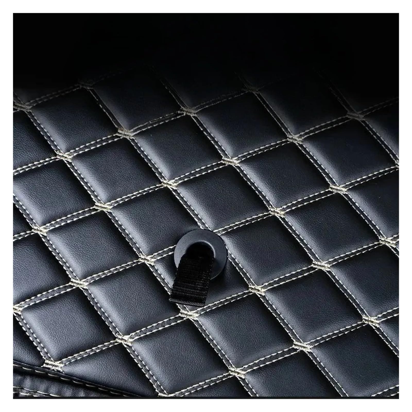 para OMODA 9 para PHEV para SHS C9 para 2025 Alfombrilla para Maletero Coche Revestimiento Protección Carga Cuero Accesorios Alfombrilla Maletero Coche(1P Black Beige)