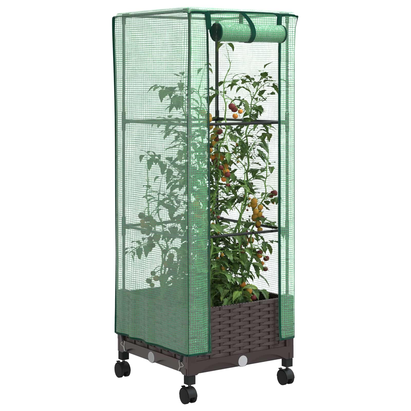 vidaXL Macetero de JardínJardinera de exteriorMaceta de Suelo