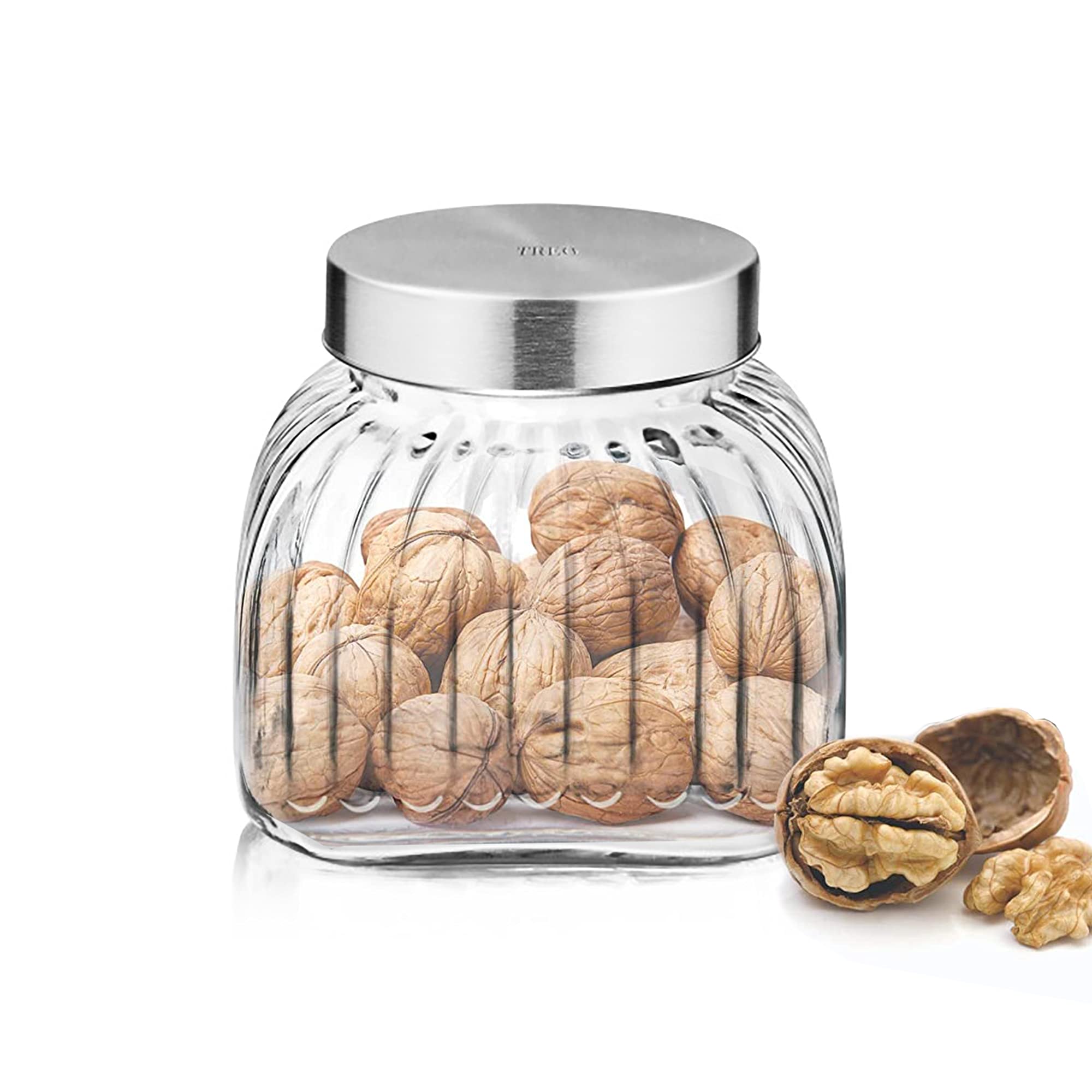 Treo By Milton Bruno Glass Storage Jar, 2500 ml (Transparent) (B07MPZG9X5) Amazon Price History, Amazon Price Tracker