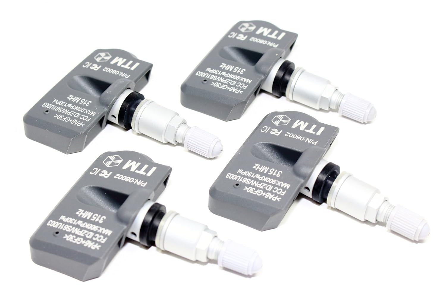 Set of 4 ITM 315mhz TPMS Tire Pressure Sensors for 2007