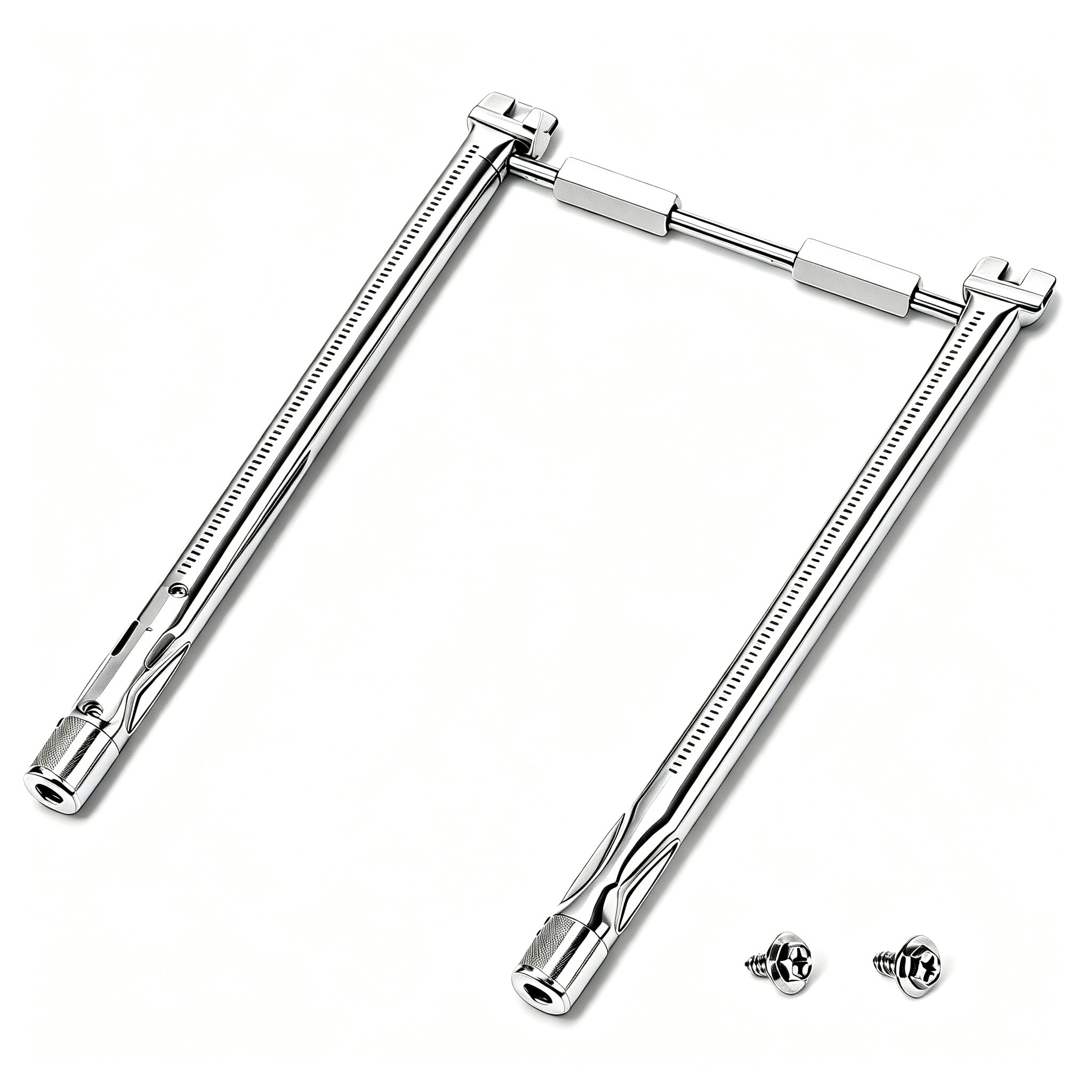 Denmay 69785 45.7 CM Bruciatore a Gas Barbecue Ricambi per Weber Spirit 200 Spirit E210 S210 E220 S220 BBQ Bruciatori per Weber 46100001 46110001, 46113101, 47100001 (con Manopola Frontale) 69785