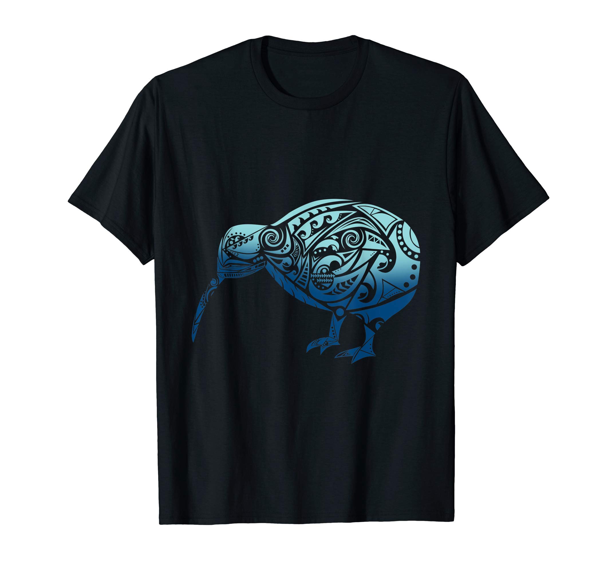 Maori Gifts Maori Clothing I Vicoli MerchPolynesia Maori Kiwi Bird Ocean Blue New Zealand Souvenir T-ShirtOEKO-TEX STANDARD 100