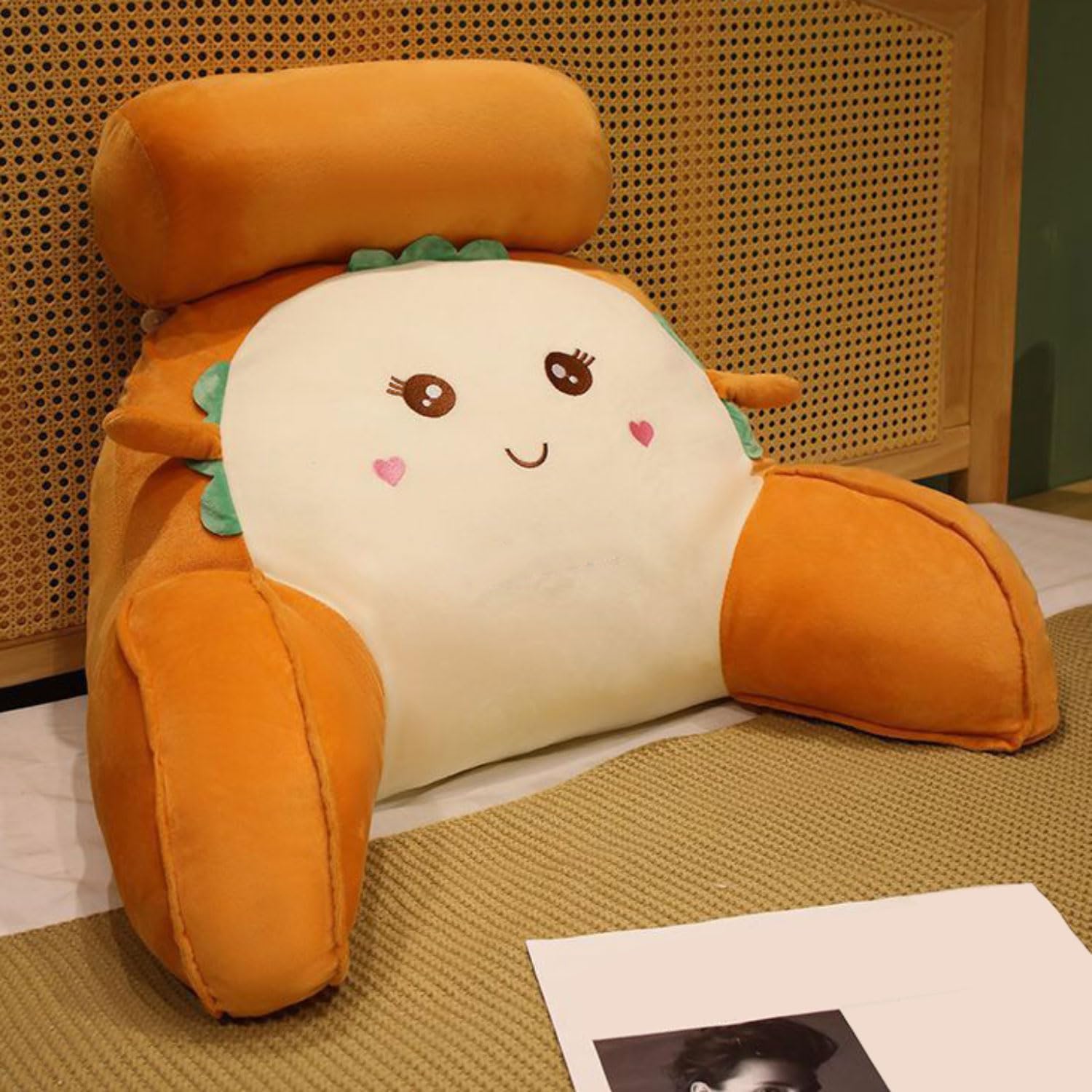 Coussin cale dos canapé et lit pour vos soirées lecture et séries