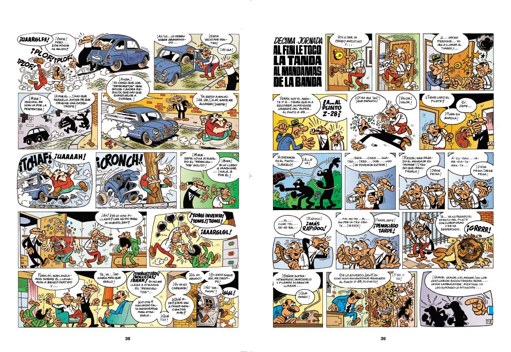 Mortadelo y Filemón. Contra el gang del Chicharrón (Magos del Humor 2) (Bruguera Clásica)