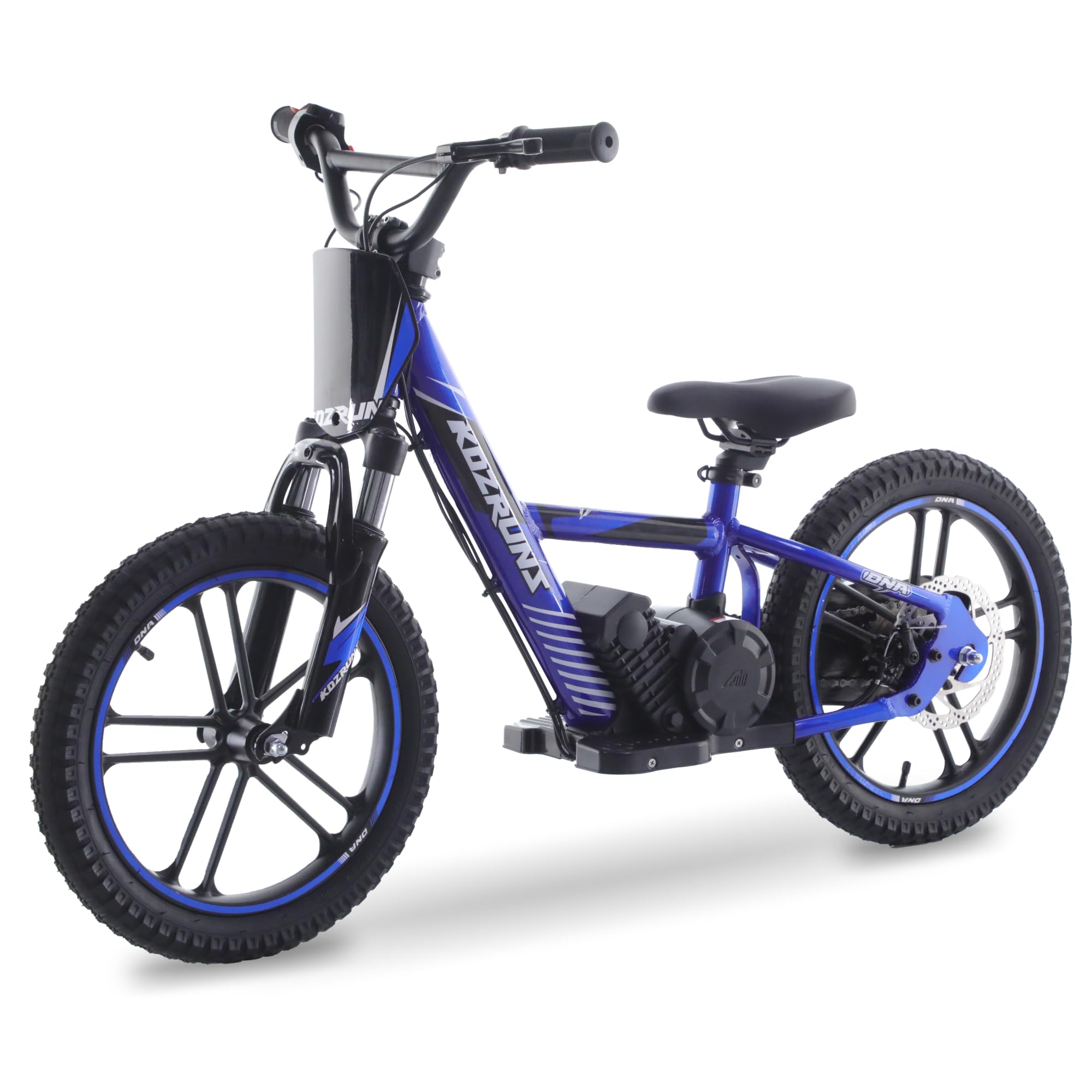 OLALA Electric Dirt Bike for Kids Aged 6-12, 500W Professional Version, Racing Grade Electric Motorcycle, Up to 15.5MPH & 3 Speed Settings, 24V Detachable Battery, 16IN Off-Road Tires