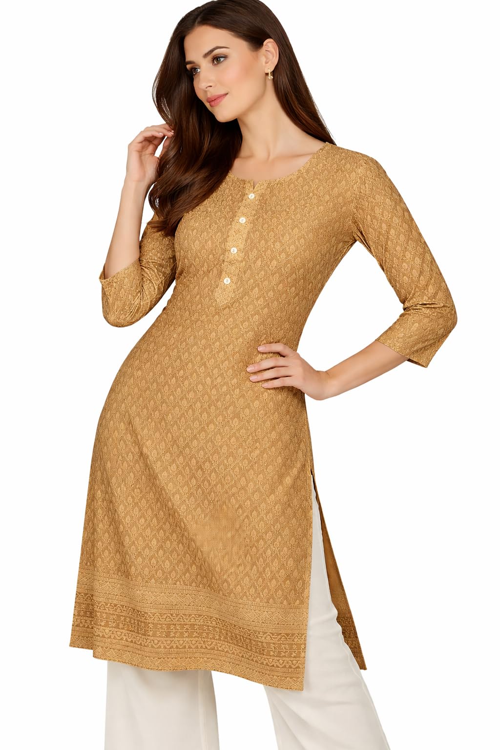 Chikankari Kurti | Lucknowi Chikankari Kurti | Chikankari Kurtis for Women | Chikankari Kurta for Women | Kurta for Women-picture-32