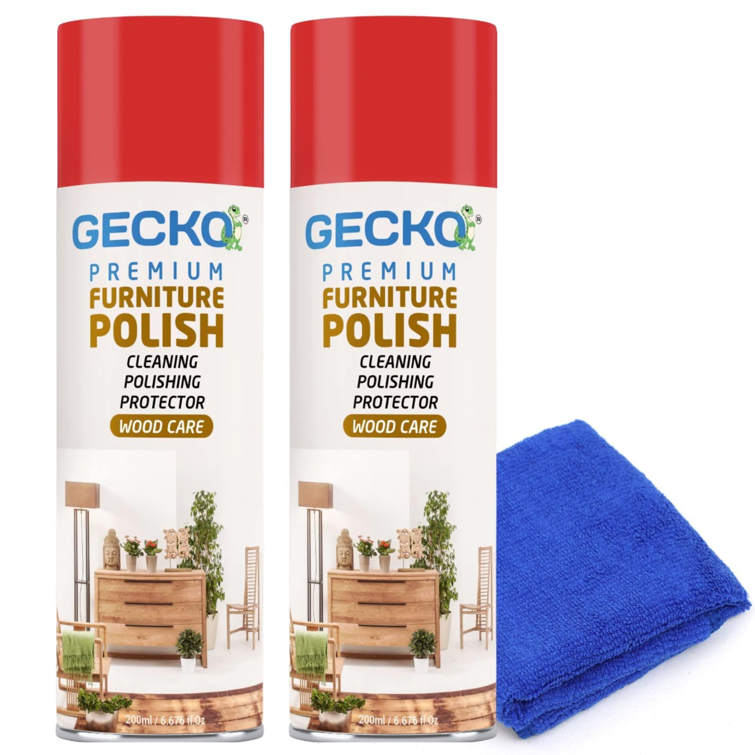 Buy GECKO Furniture Polish Spray Wood Furniture Polish Cleaning