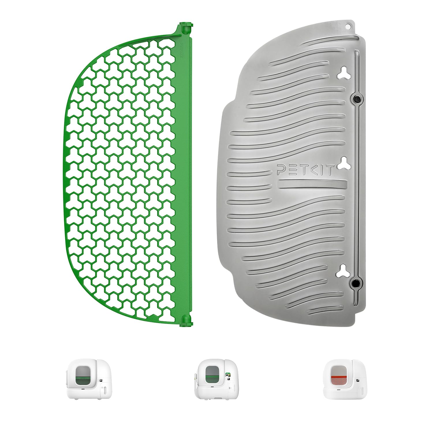 Magnetic Cat Litter Remover and Sifter Set for PuraMax 2/Purobot Max Pro Self-Cleaning Litter Box, Compatible with Tofu Litter and Mixed Litter