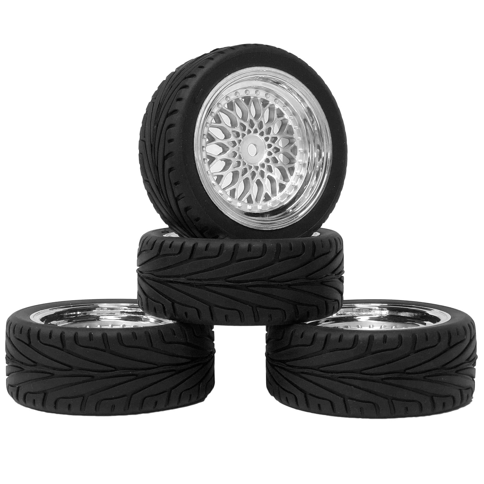 RC Car Tyres and Wheels Set - Image 4