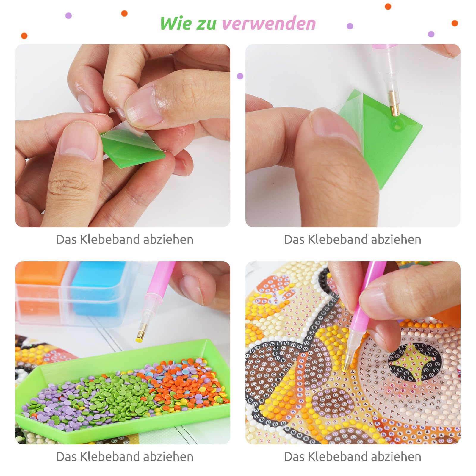 Diamond Painting Kleber Für Steine 40 Stück Diama Produktbild-Vorschau 9