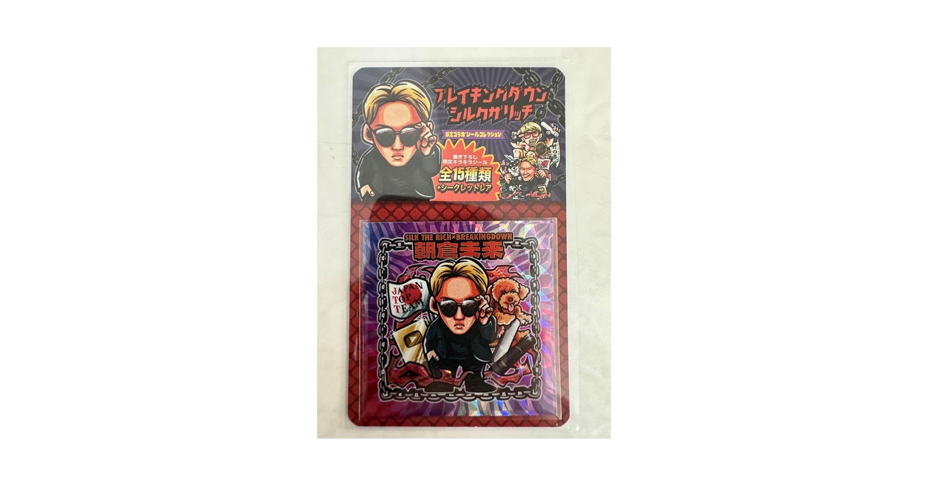 Amazon.co.jp: 朝倉未来 ステッカー ブレイキングダウン シルク