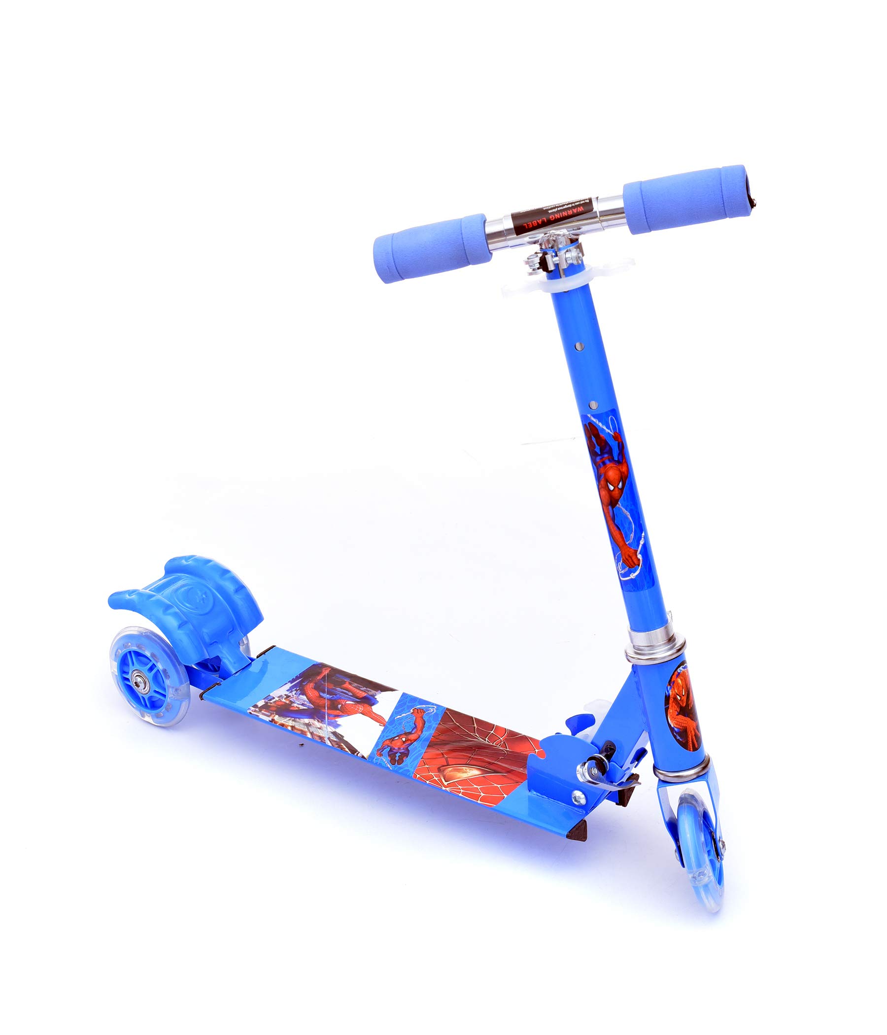 IRIS Kids Foldable 3 Wheel Scooter Tricycle for Indoor & Outdoor Fun (Blue) 3