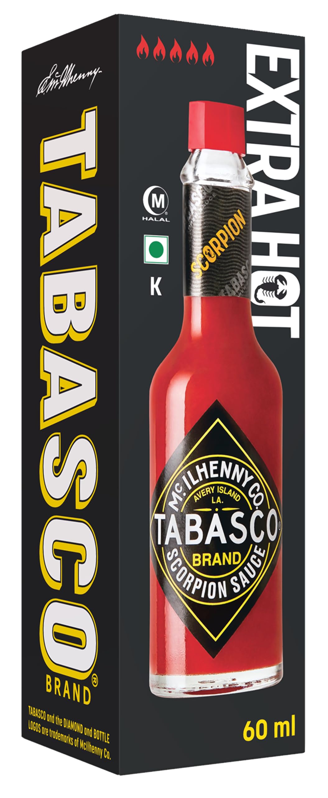 Tabasco Scorpion, Salsa Picante Extremo, 60 ml — view 3