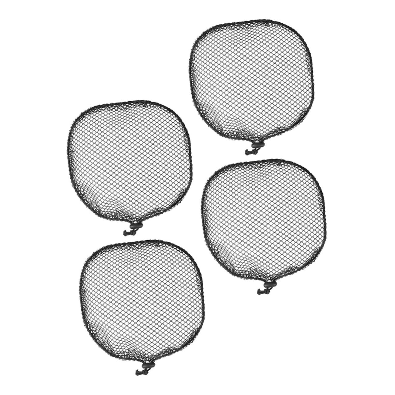 HAKIDZEL 4Pcs High Elasticity Wig Caps Durable Mesh Net Wig Hair Nets for Comfortable Fit Breathable Design for Weaving and Securing Wigs Shape