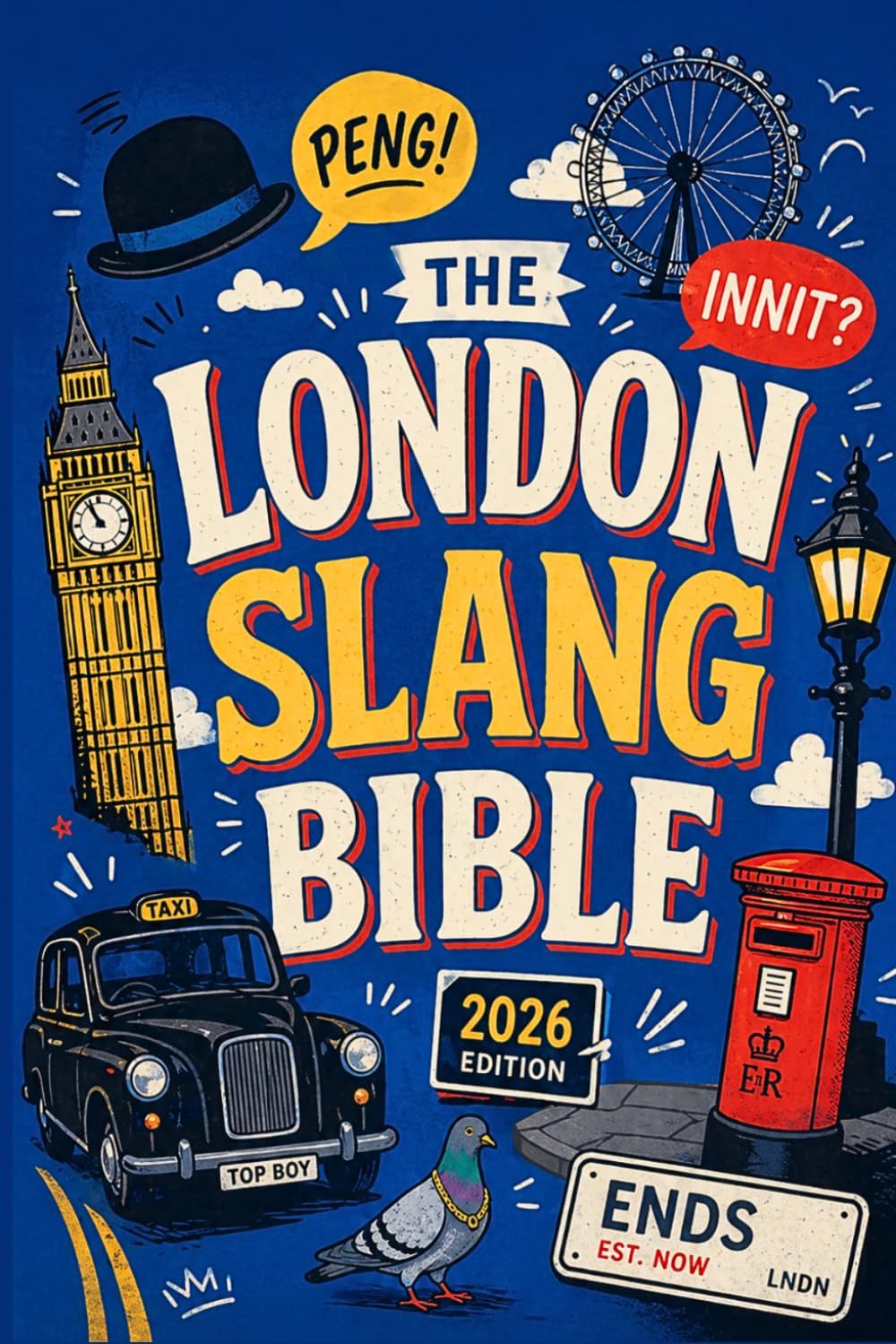 The London Slang Bible: A bold, illustrated dive into London’s multicultural lingo funny, raw, and realer than GCSE English