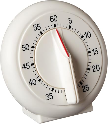 Norpro Temporizador de cocina de 60 minutos con anillo largo de 35 pulgadas35in fácil de leer Norpro Temporizador de cocina de 60 minutos con anillo largo de 35 pulgadas35in fácil de leer