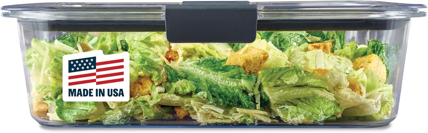 52% Off - Rubbermaid Brilliance Large Food Storage Container, 9.6 Cup