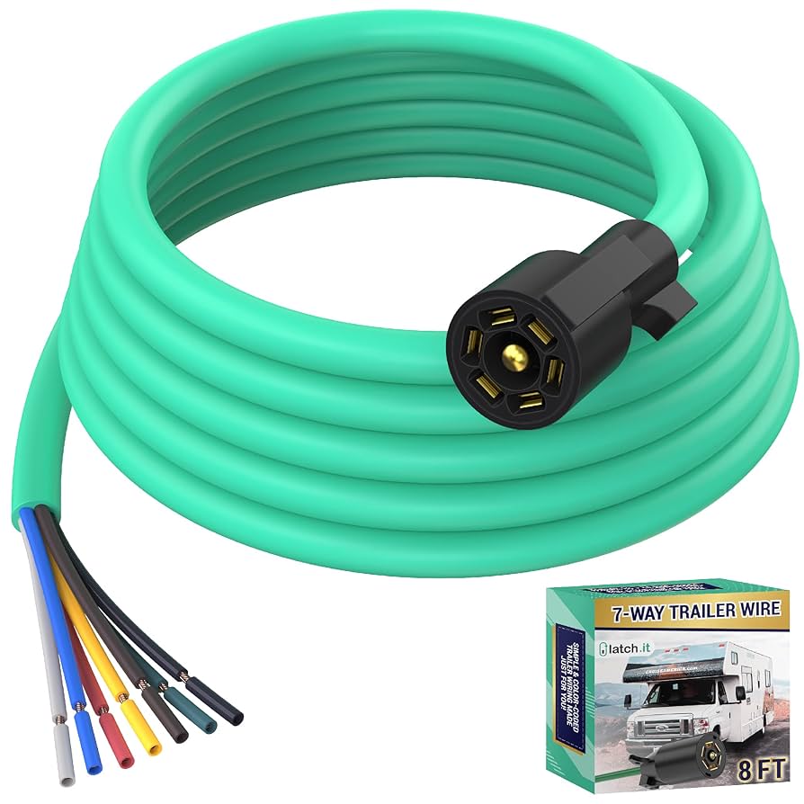 Amazon.co.jp: LATCH.IT トレーラー配線ハーネスキット | 8