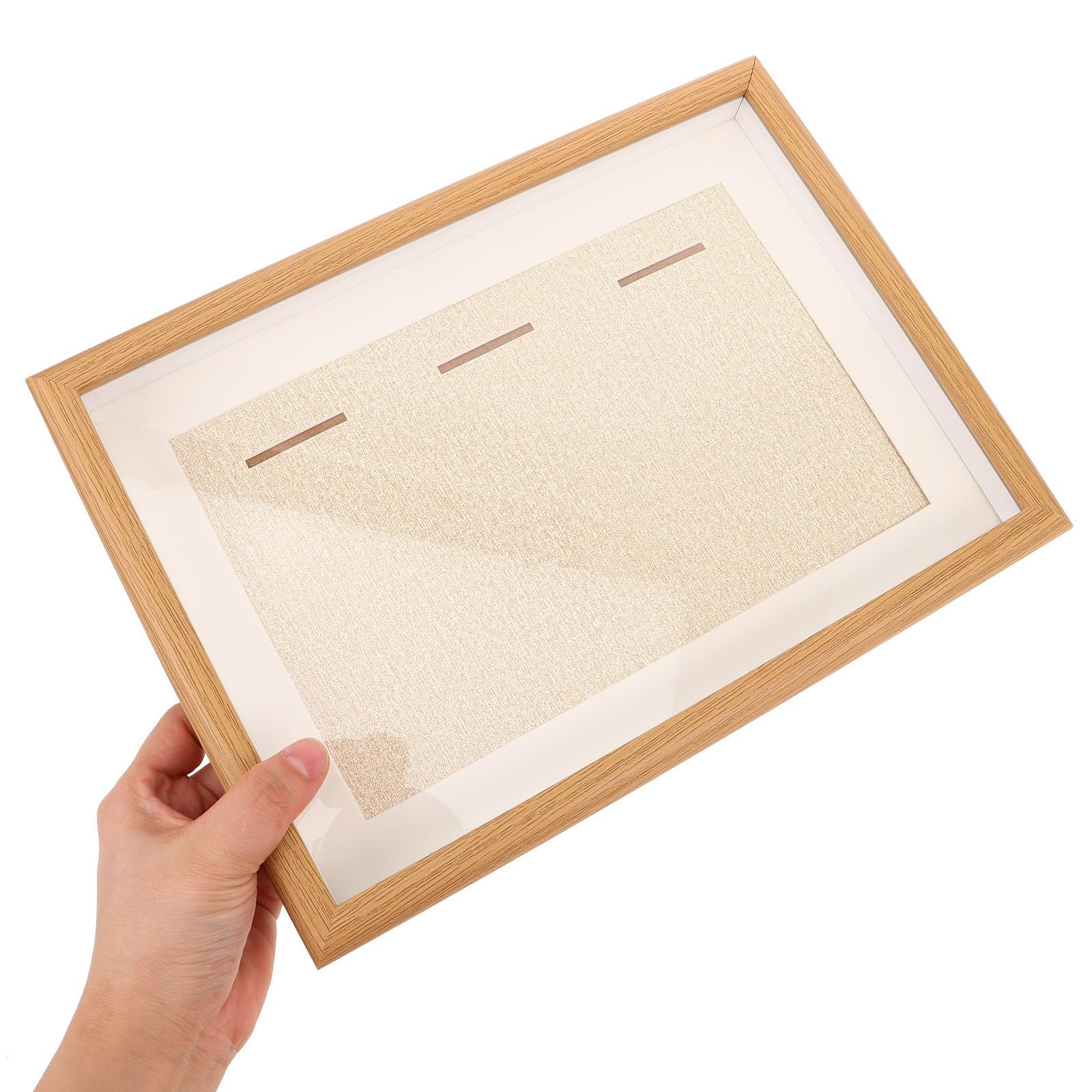 Mikikit Medaillen Display und Glas Eleganter Medaillen Bilderrahmen mit Multifunktionalem Design 3 Stück zur Präsentation von Auszeichnungen und Pokalen