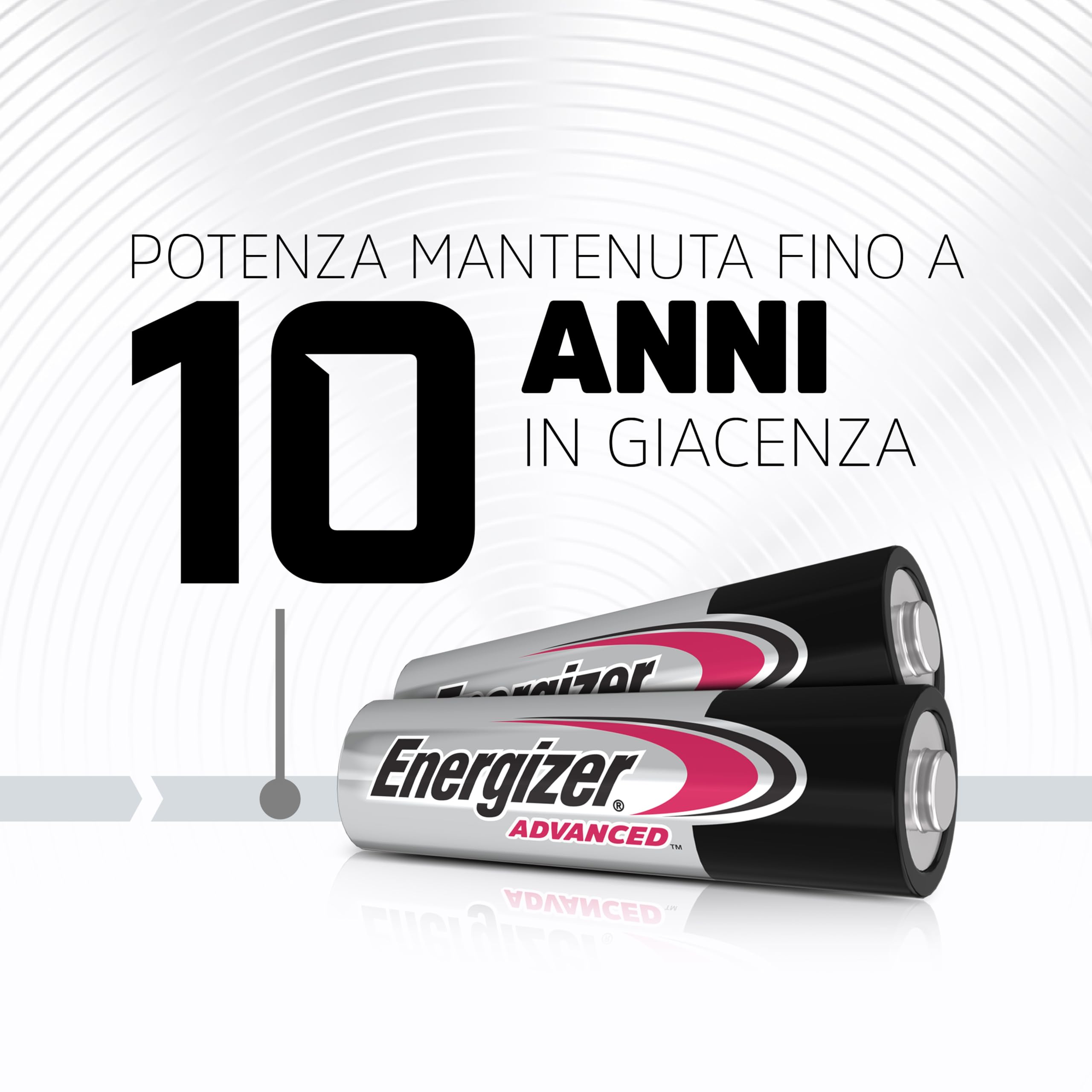 Energizer Advanced - Pile AA (Confezione da 16) - Batterie Alcaline 1,5 V - Potenza Che Dura 100% Di Extra Durata - Made in EU - 0% imballaggio privo di plastica [Esclusiva Amazon]