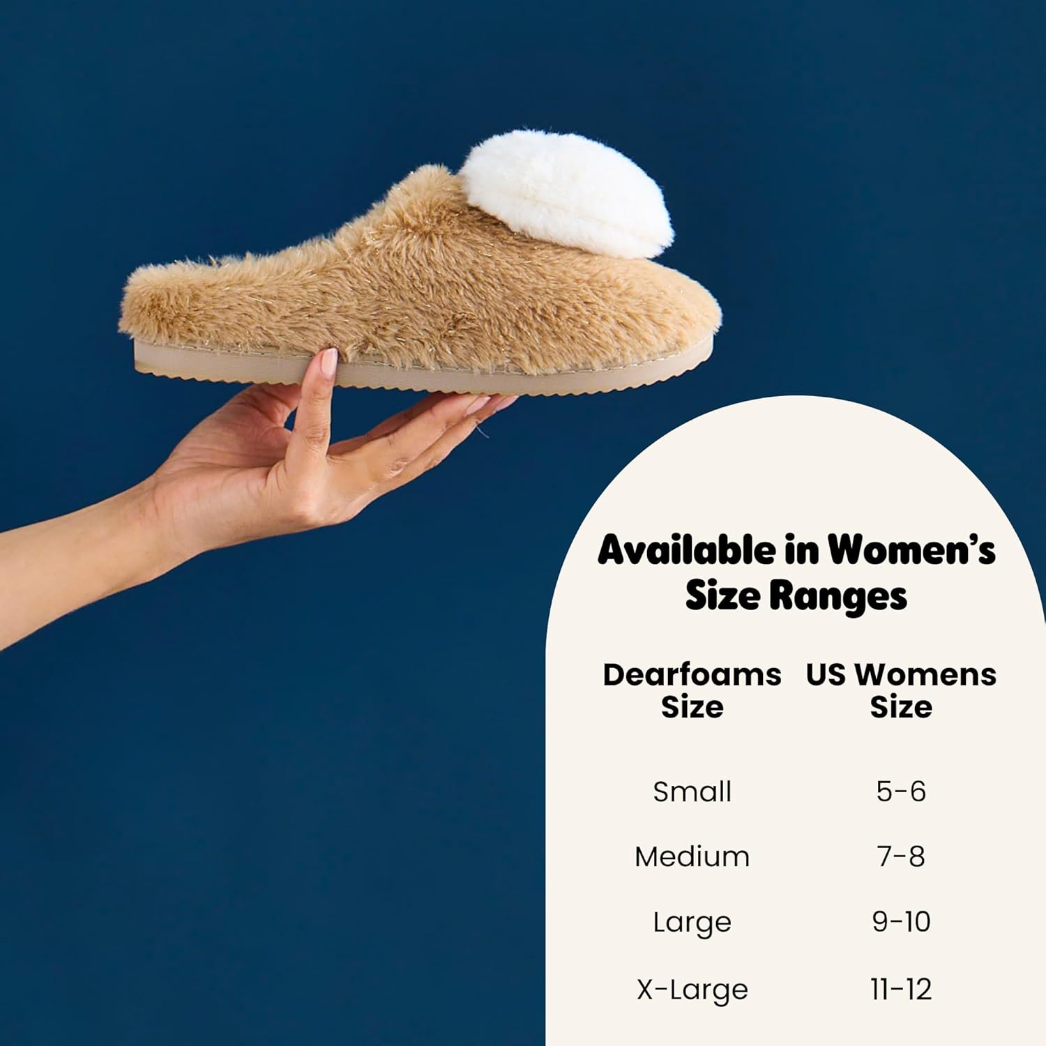 Dearfoams womens Cozy Rosie Cuties Plush Fuzzy Giftable House Shoes With Memory Foam - Image 5
