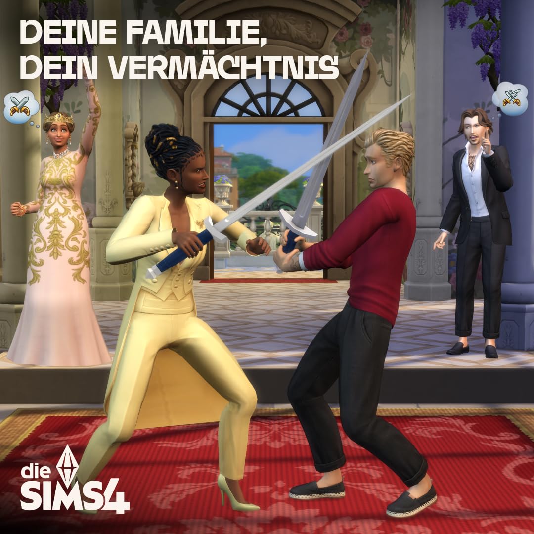 Die Sims 4 Krone & Vermächtnis-Erweiterungspack | Download Code EA App | Deutsch