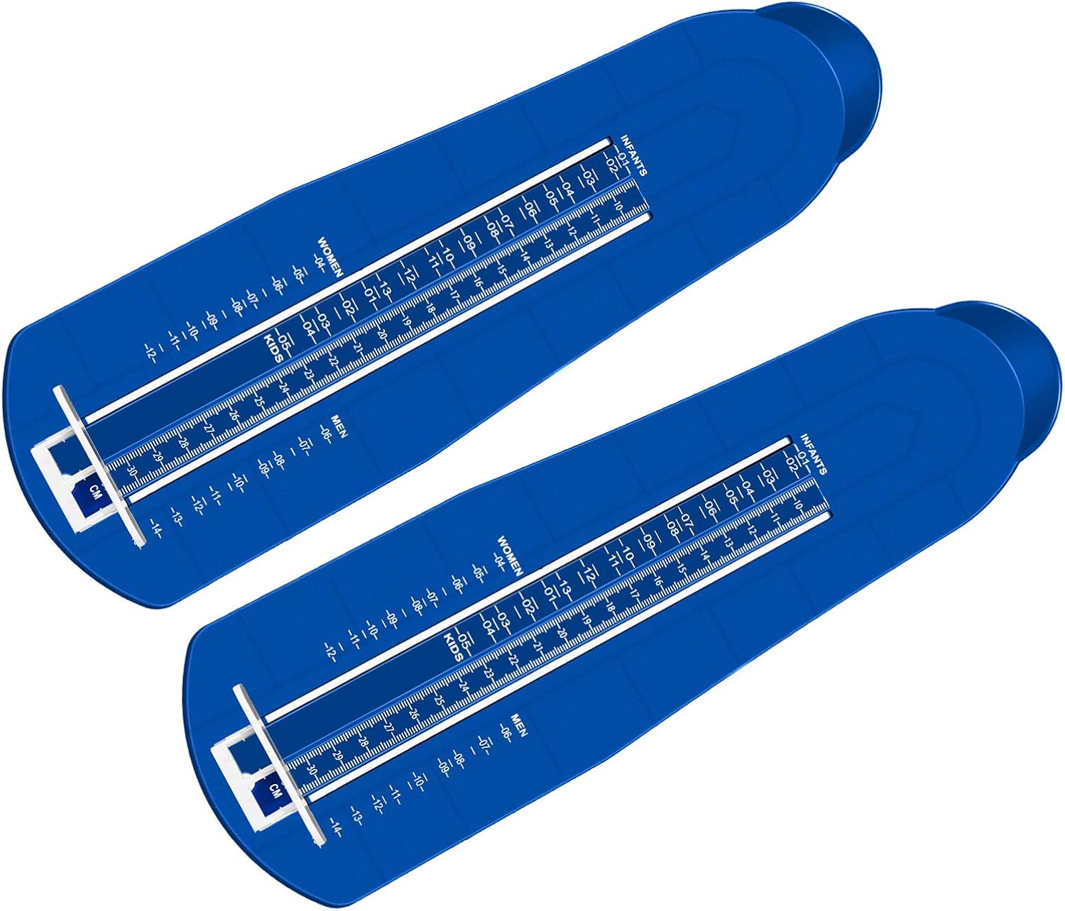 2 Pack Foot Measuring Device Feet Length Measuring Ruler Shoe Sizer US
