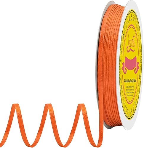 Miniatura 457 de Cinta de satén verde esmeralda de doble cara de 1-1/2 pulgadas x 50 yardas, cinta de poliéster verde esmeralda para envolver regalos, muy adecuada