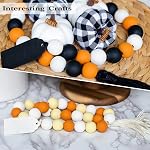 Grandes perles en bois, 150Pcs Perles en bois rond, perles en bois non finies pour Macrame Artisanat Bijoux faisant décoration maison, 20mm