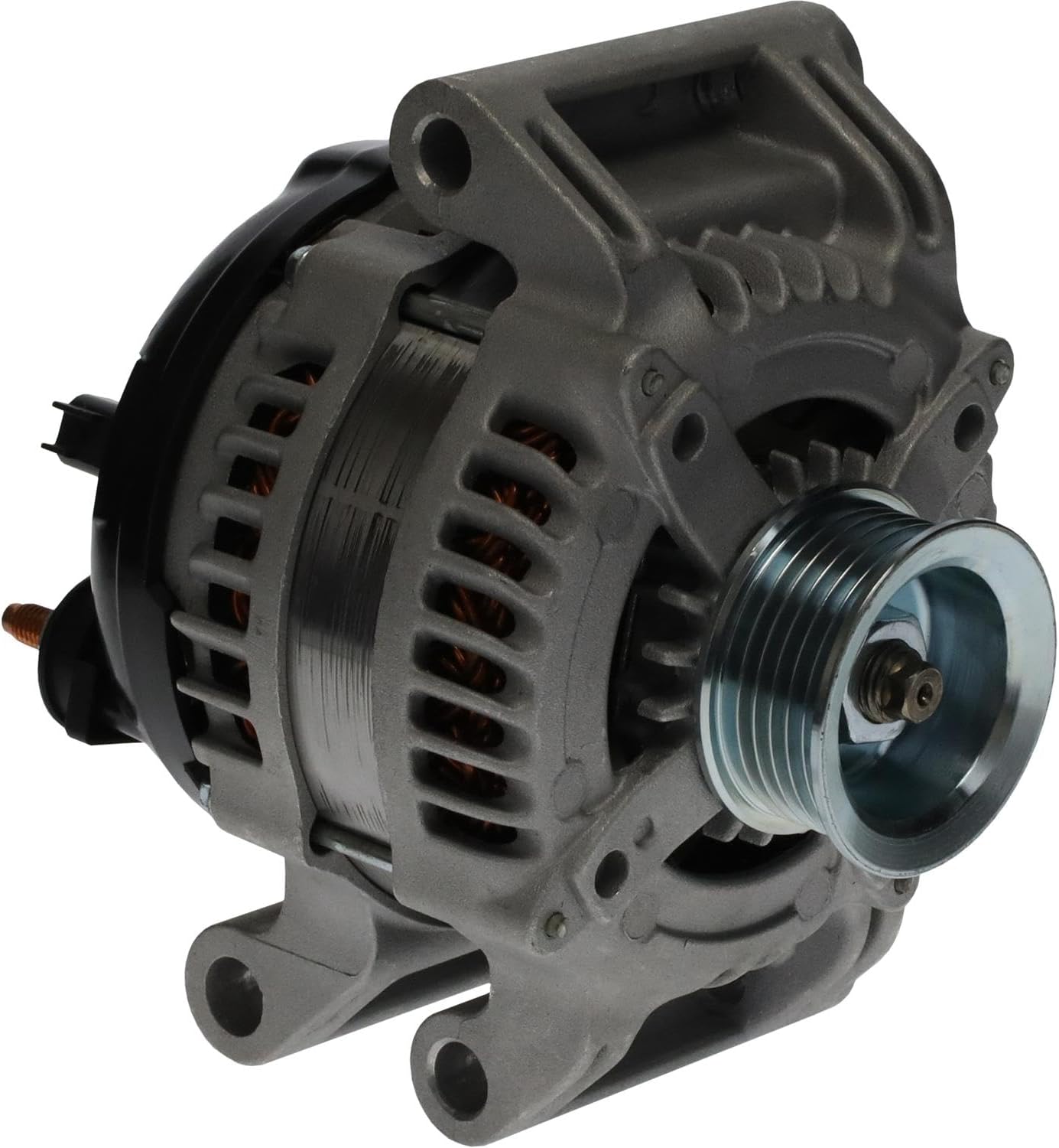 OEG Parts New Alternator Compatible With Chrysler 300 5.7L V8 2011-2019, Dodge Challenger 5.7L V8 2011-2019, Dodge Charger 5.7L V8 2011-2015, 4210000800, 04801866AB, 4801866AB, 4801866AC, AND0594