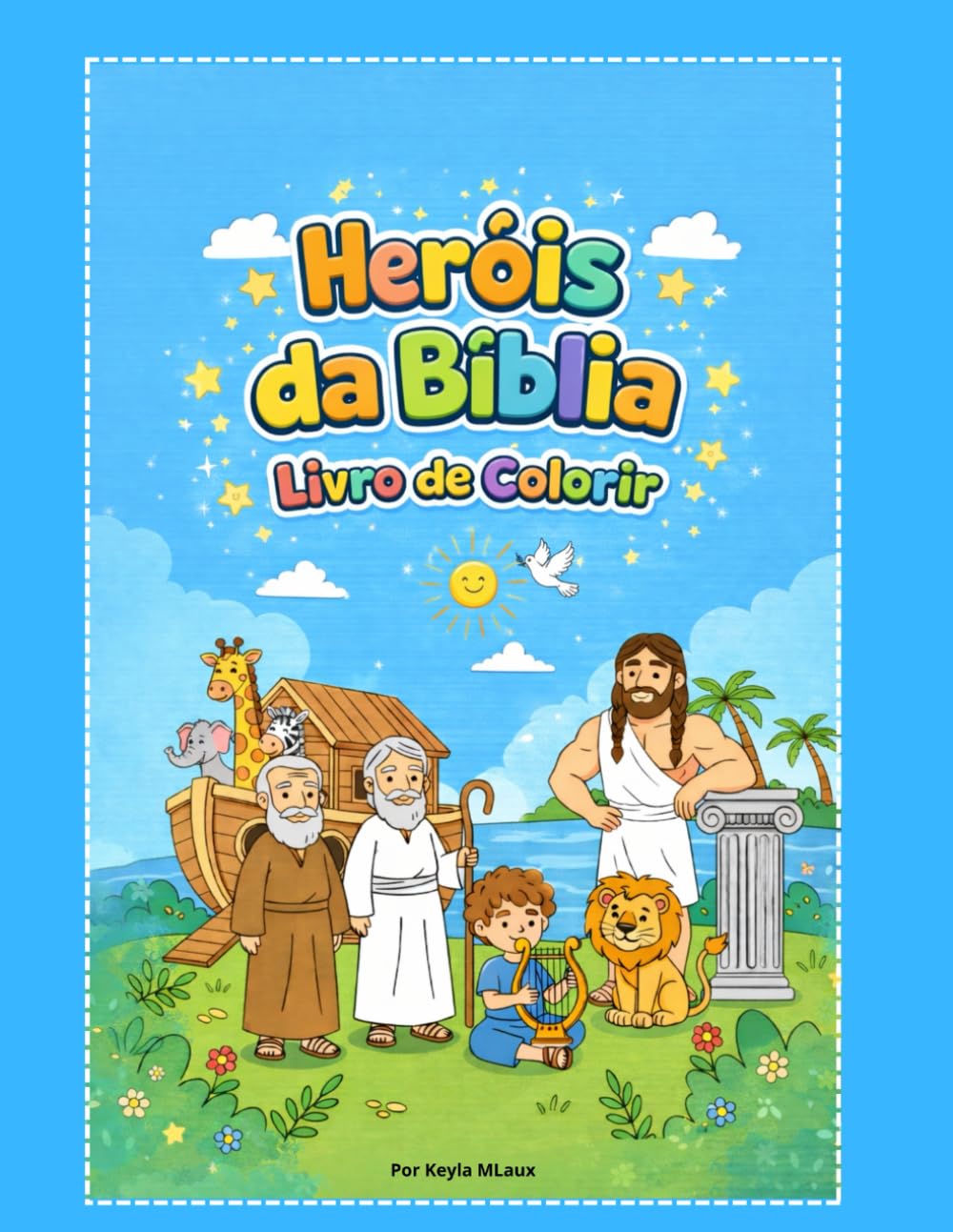 Heróis da Bíblia: Livro de Colorir